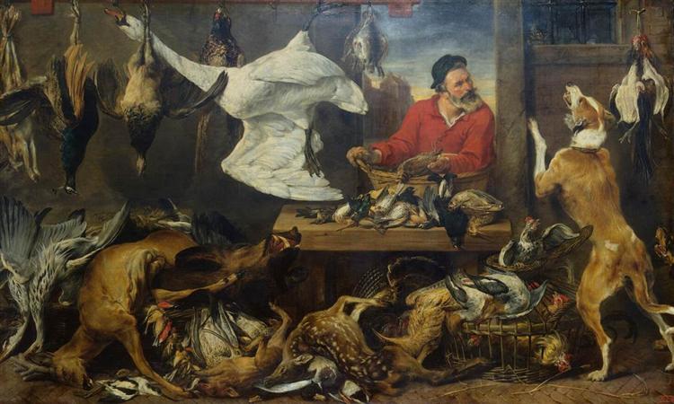 Frans Snyders, Game stall