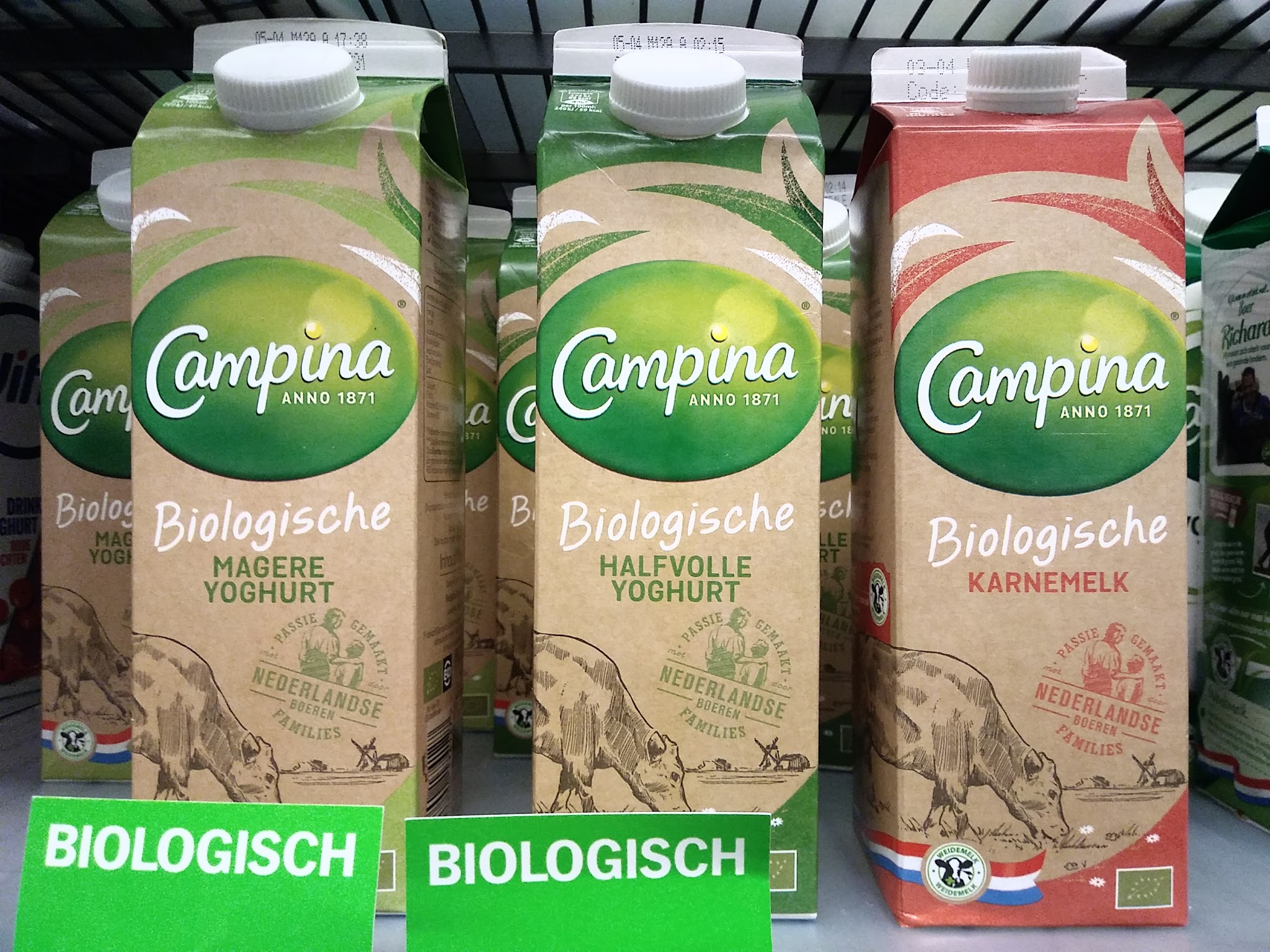 Fahrenheit Sympton toewijding FrieslandCampina trekt oud merk nieuw biologisch jasje aan - Foodlog