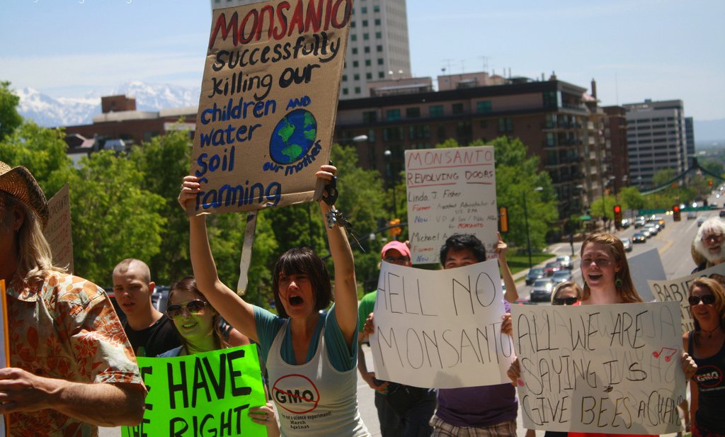 Marcheren voor informeren, niet tegen Monsanto