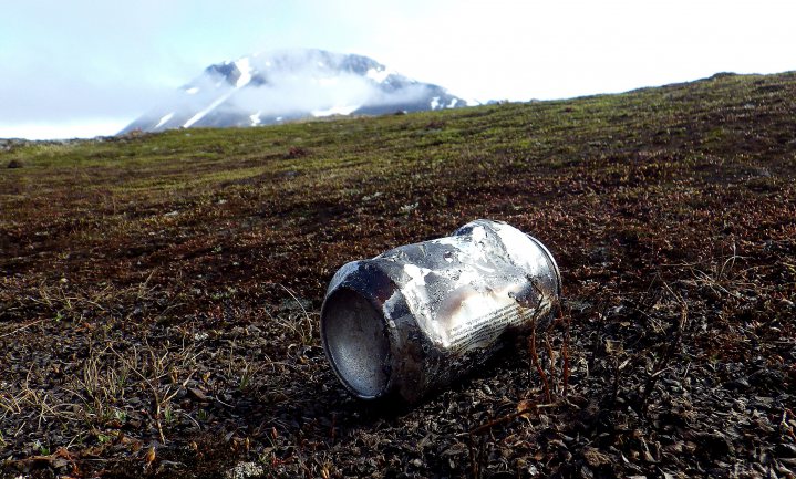Nederlands plastic afval vervuilt Spitsbergen