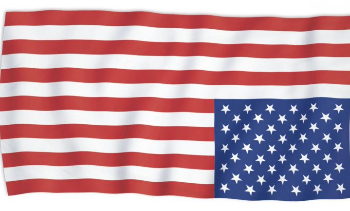 Tjeerd de Groot draait Amerikaanse vlag om