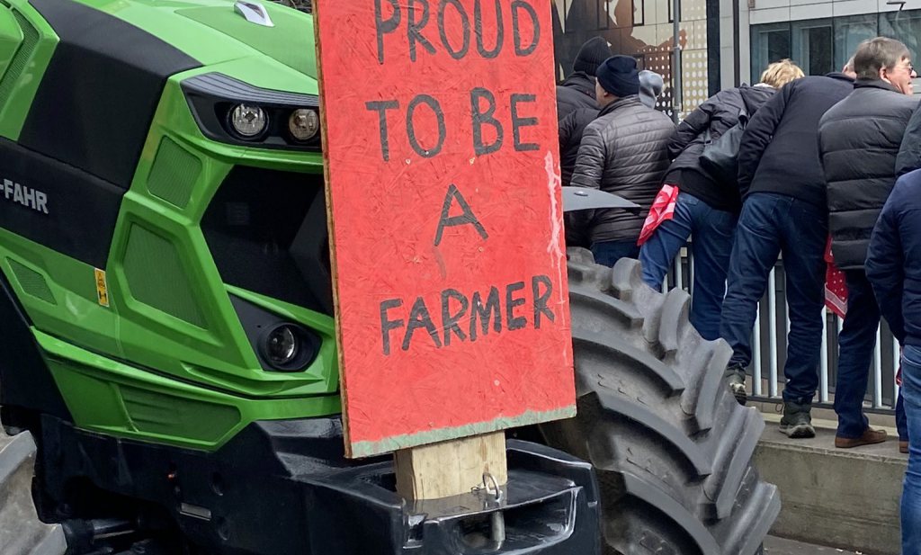Belgische burgers begrijpen protesterende boeren