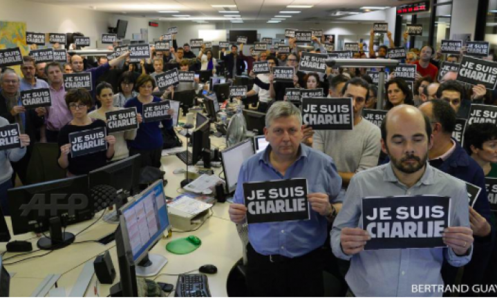 We zijn in de rouw om Charlie Hebdo