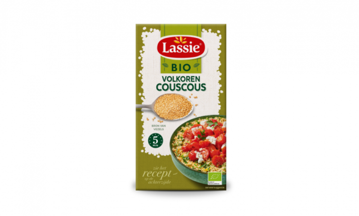 Lassie BIO Volkoren Couscous: bron van eiwitten en vezels