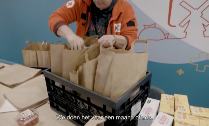 Zonder hulp Rode Kruis lijdt arm Nederland honger