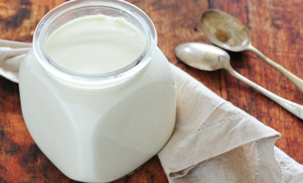 Neem yoghurt apart op in de voedingsadviezen