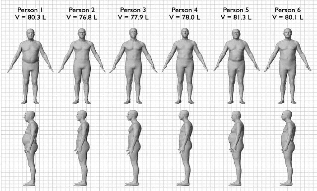 Zelfde BMI, ander lichaam