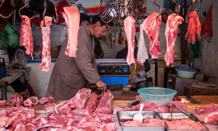 Wat kost een kilo varken?