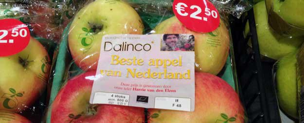 Dalinco Harrie van den Elzen ‘beste appel van Nederland’