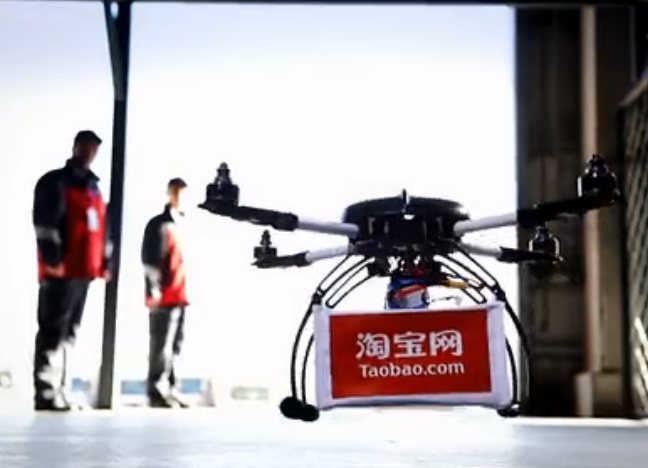 Alibaba start met drone-bezorging