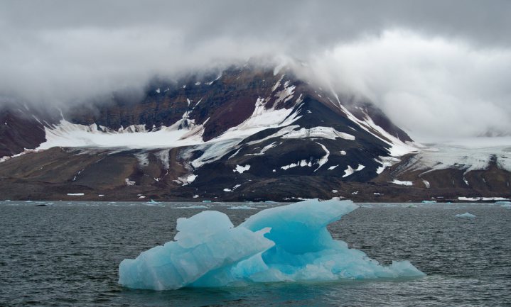 ‘Op Spitsbergen was het 6 graden warmer dan gemiddeld’