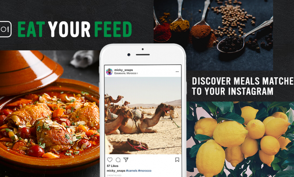 Knorr vertaalt jouw Instagramfoto’s in recepten, zelfs als je uit eten gaat