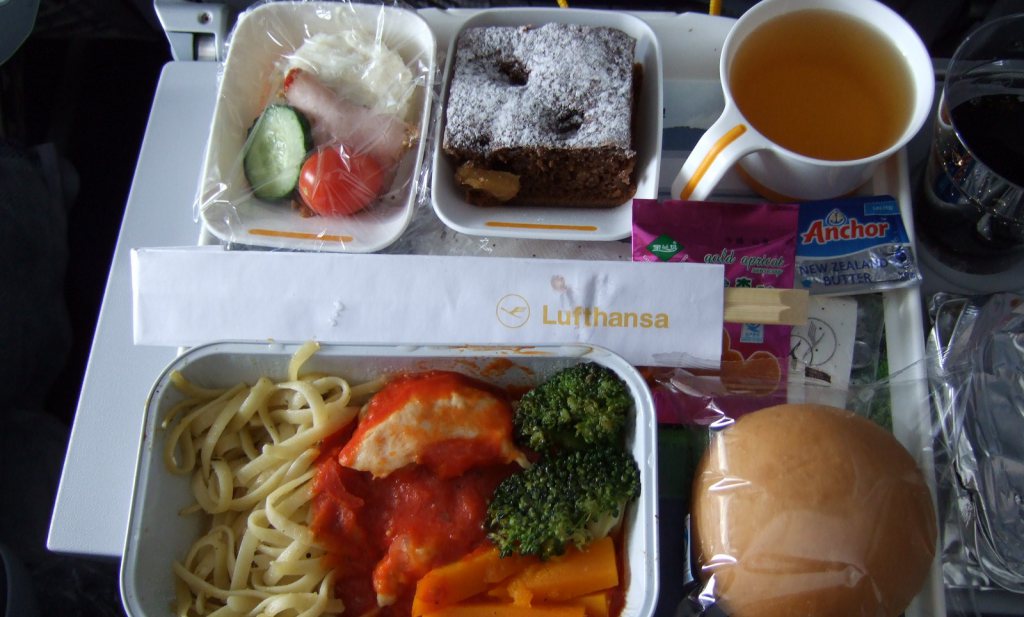 Vliegtuigeten voor thuis, van Lufthansa