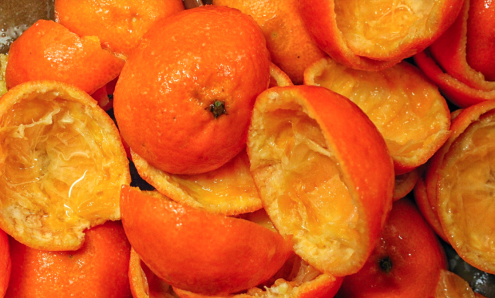 ‘Schilletje’ van sinaasappels