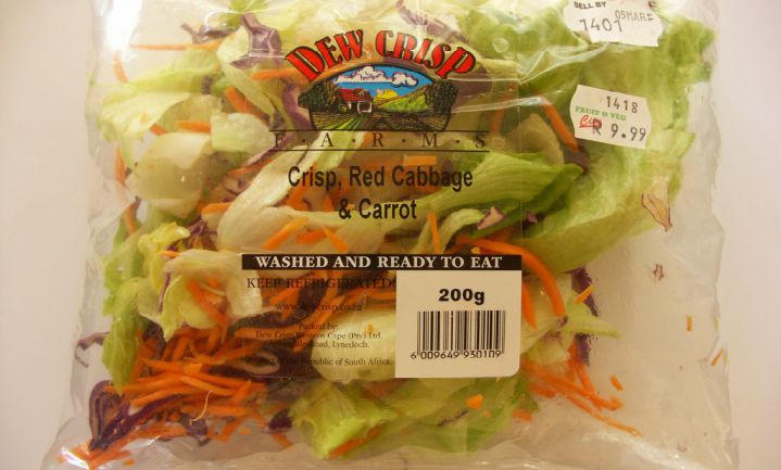 ProbiSafe remt groei Salmonella en Listeria verpakte salades