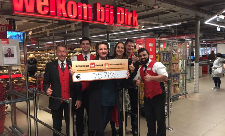 Statiegeldactie Dirk voor voedselbanken breekt record